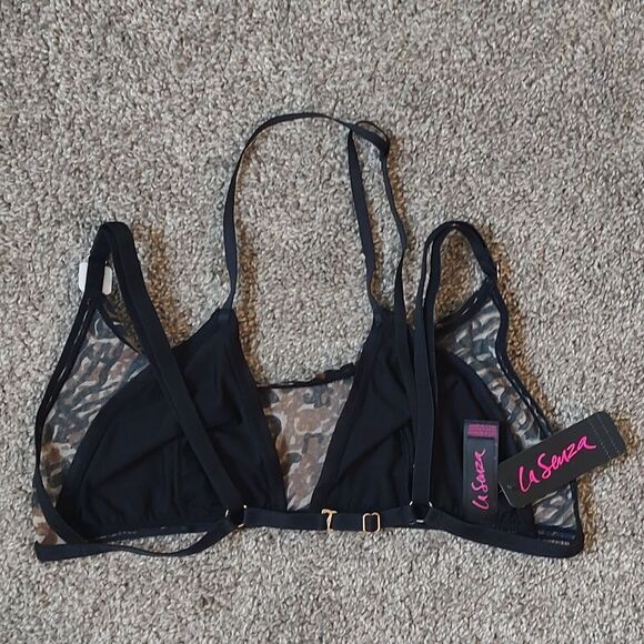 New With Tags La Senza‎ Size Medium Layered Unlined Bralette - Picture 5 of 12